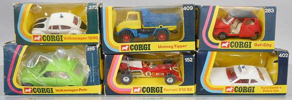 6 CORGI VEHICLES (1 of 1)