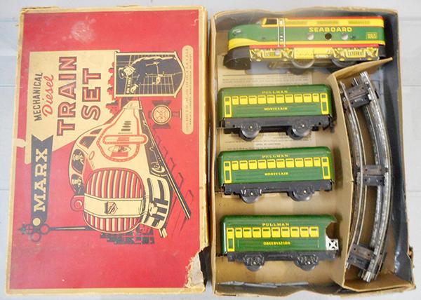 MARX SEABOARD TRAIN SET (1 of 3)