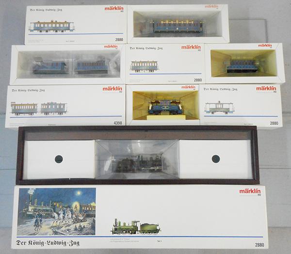 MARKLIN 2880 KING LUDWIG TRAIN SET (1 of 1)