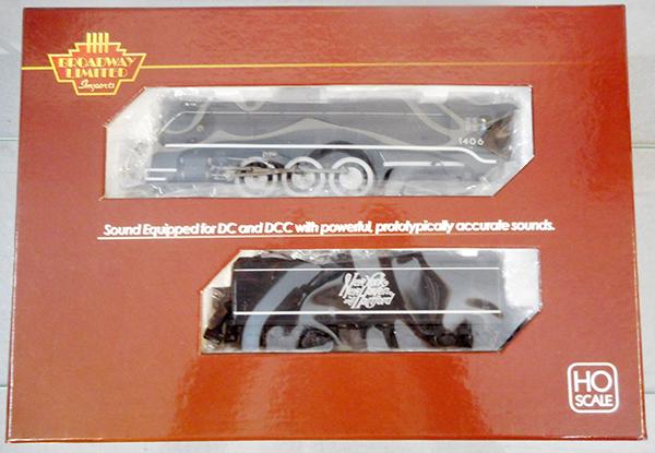 BROADWAY LTD 1282 NH HUDSON LOCO & TENDER (1 of 1)