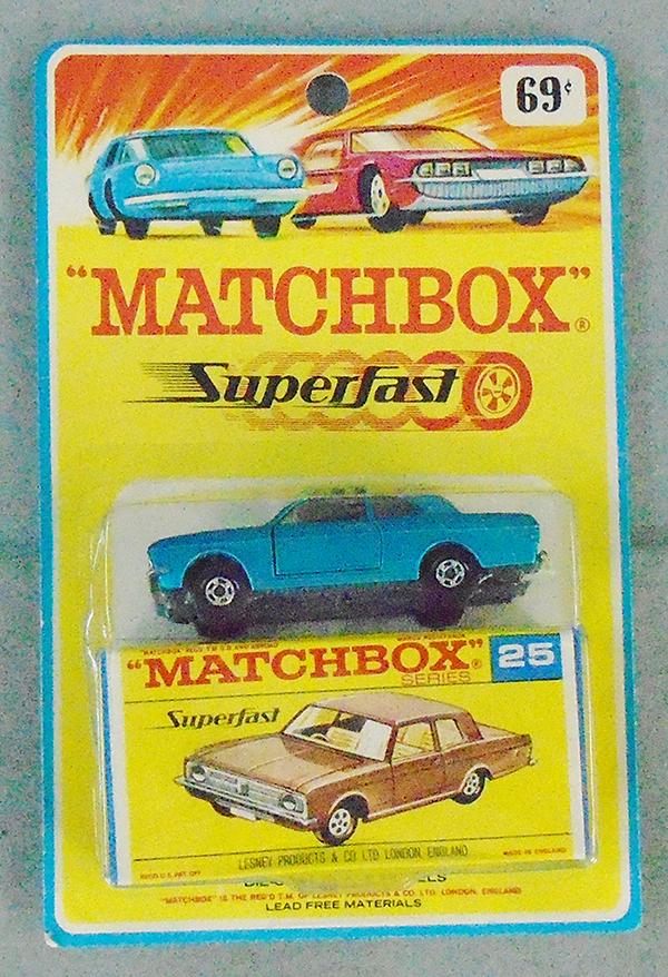 MATCHBOX SUPERFAST 25A3 FORD CORTINA BLISTER PACK (1 of 1)