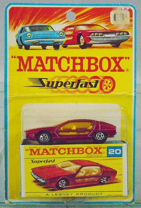 MATCHBOX SUPERFAST LAMBORGHINI BLISTER PACK (1 of 1)