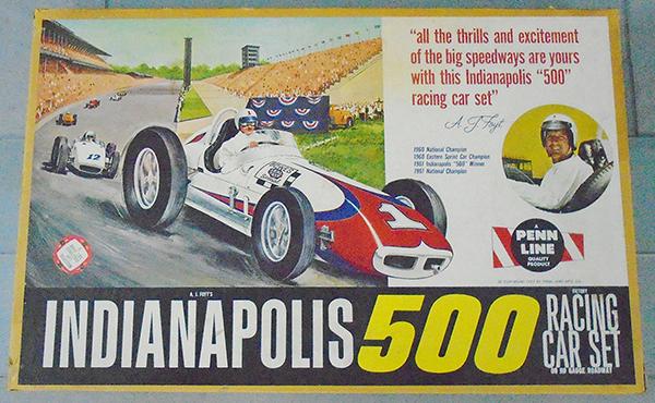PENN LINE 304 INDIANAPOLIS 500 RACING CAR SET (1 of 2)