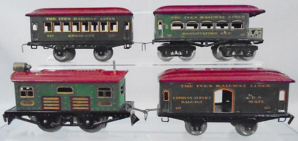 IVES MOUNTAIN EXPRESS TRAIN SET (1 of 2)