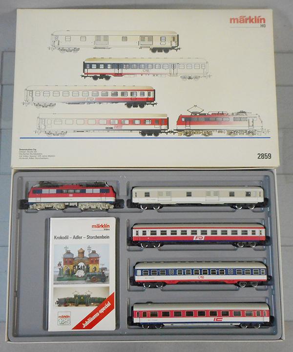 MARKLIN 2859 COLOR STUDY TRAIN SET (1 of 1)