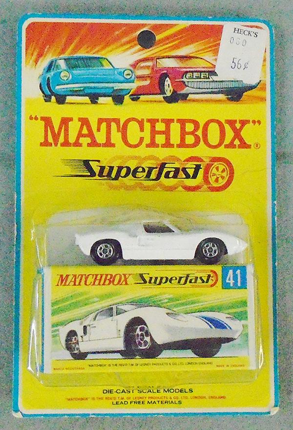 MATCHBOX SUPERFAST 41A1 FORD GT40 BLISTER PACK (1 of 1)