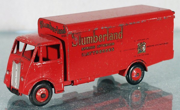 DINKY 514 GUY SLUMBERLAND VAN: minor decal wear, C4-5.