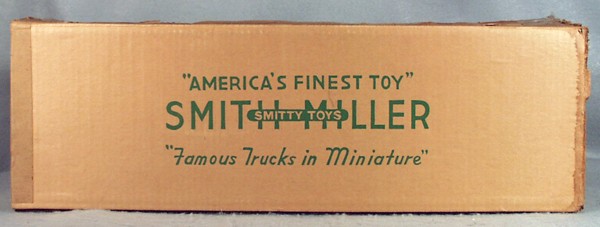 SMITH MILLER 410 AERIAL LADDER TRUCK BOX: empty, 27" long, no insert, 1 strip of tape on top, C5-6.