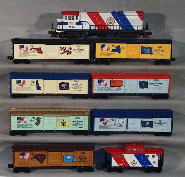 lionel spirit of 76 train set value