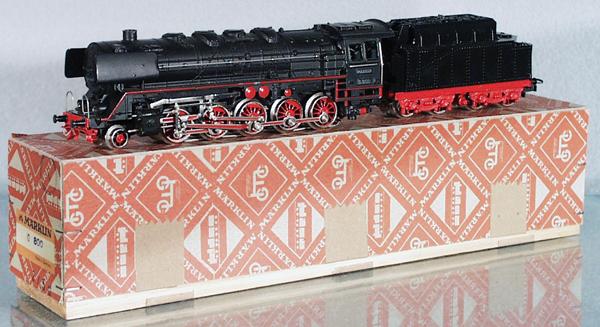 MARKLIN G800 LOCO & TENDER: HO ga, restored by Ritter, orig box, C9.
