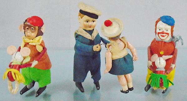 3 SCHUCO DANCING FIGURES (1 of 2)