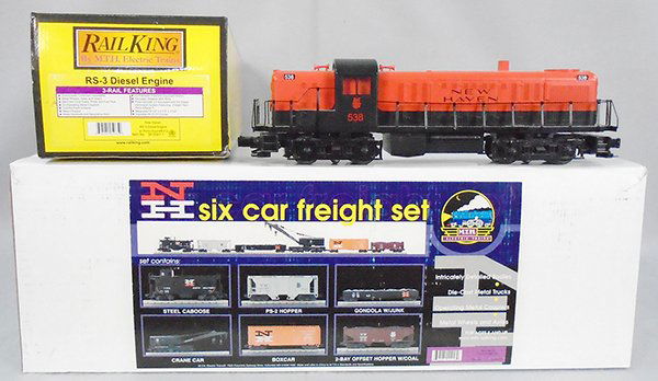 MTH RAIL KING NEW HAVEN TRAIN SET (1 of 1)