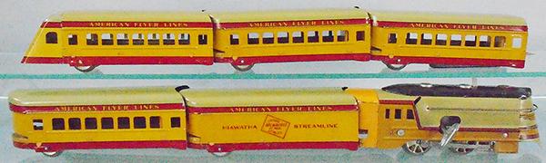 AMERICAN FLYER 7492 RTW HIAWATHA TRAIN SET (1 of 3)