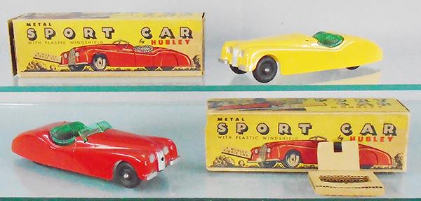 2 HUBLEY 455 JAGUAR SPORTS CARS (1 of 2)