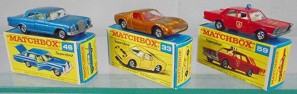 3 MATCHBOX SUPERFASTS (1 of 2)