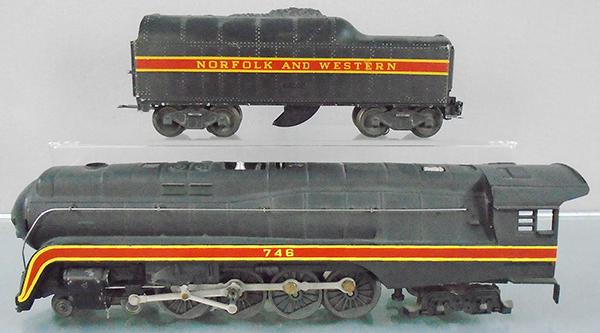 LIONEL 746 N&W LOCO & TENDER (1 of 4)