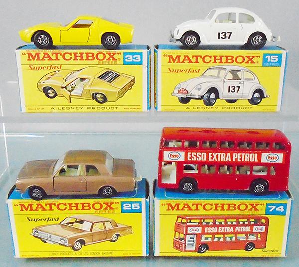 4 MATCHBOX SUPERFASTS (1 of 2)