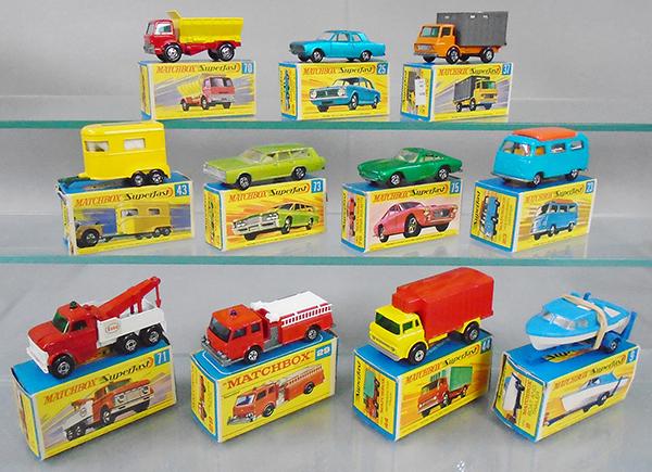 11 MATCHBOX SUPERFASTS (1 of 2)