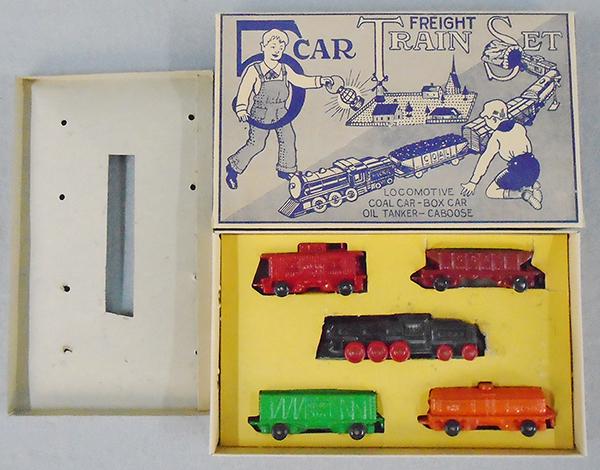FIVE CAR FREIGHT TRAIN SET (1 of 1)