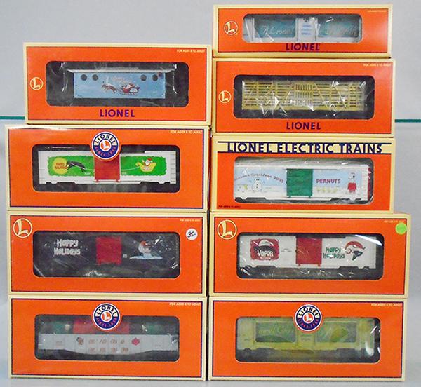 Lionel Christmas Cars
