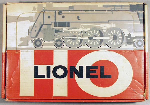 LIONEL 5735 ROCK ISLAND TRAIN SET: HO ga, 0058 Husky switcher, roof chipped, 0865250 gondola w/crates, 861 log car, 817 RI caboose, roof chipped, w/track & transformer, orig set box & insert, box worn, C6-7.
