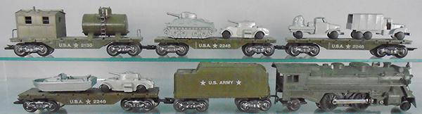 MARX SEARS ARMY TRAIN