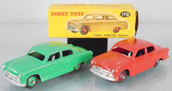 2 DINKY 170 FORD SEDANS (1 of 2)