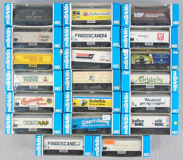 20 MARKLIN 4400 & 4500 SERIES BOX CARS (1 of 1)