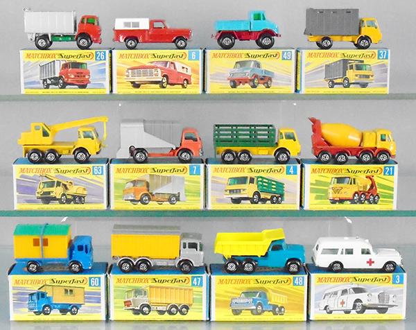 12 MATCHBOX SUPERFASTS (1 of 2)