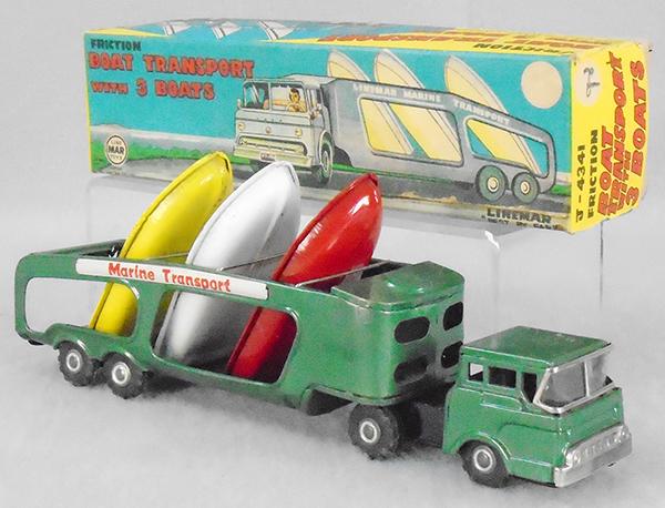 MARX J-4341 BOAT TRANSPORT TRUCK (1 of 2)