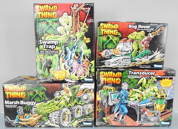 4 KENNER SWAMP THING SETS (1 of 1)