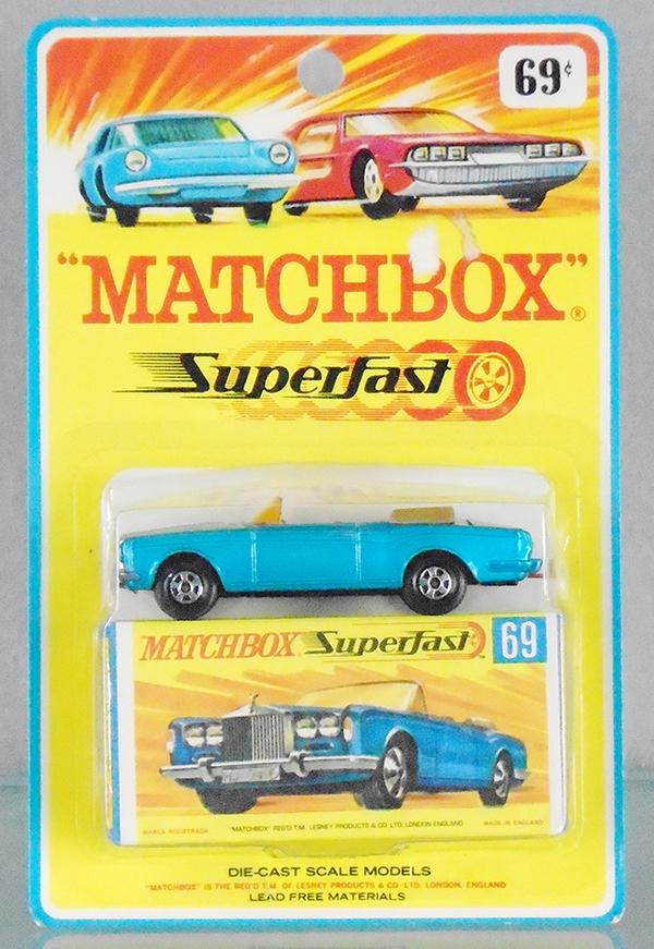 MATCHBOX SF 69A1 ROLLS ROYCE BLISTER PACK (1 of 2)