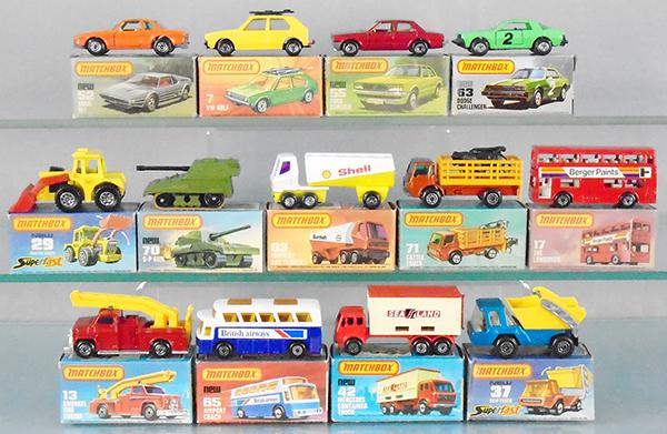 13 MATCHBOX SUPERFASTS (1 of 2)