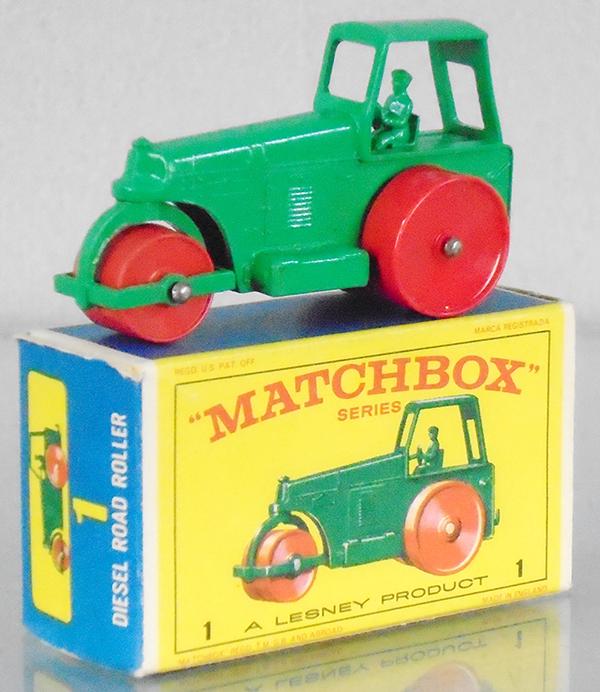 MATCHBOX 1D1 ROAD ROLLER (1 of 4)