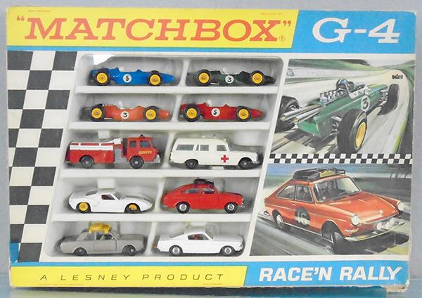 MATCHBOX G4 RACE'N RALLY SET (1 of 2)