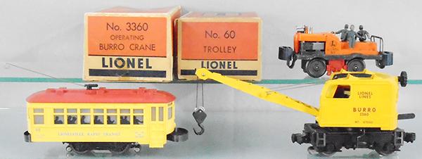 3 LIONEL MOTORIZED UNITS (1 of 2)