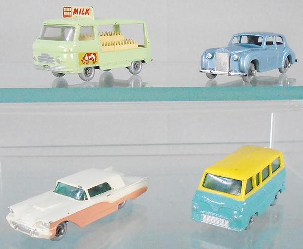 4 MATCHBOX MOKOS: 21C2 w/cow decal, 44A3, 75A3, 70A4, C7-8.