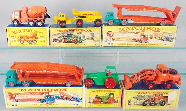 6 MATCHBOX KING SIZE VEHICLES (1 of 1)