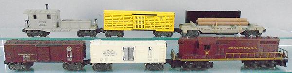 LIONEL TRAIN SET, O ga, 2028 PA GP7 (1 of 2)