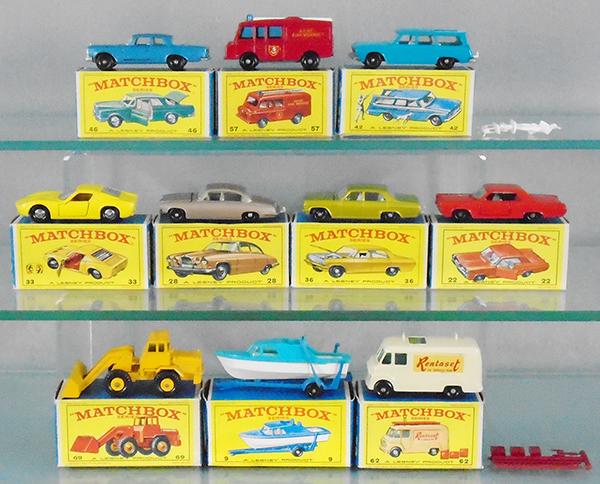 10 MATCHBOX VEHICLES (1 of 2)