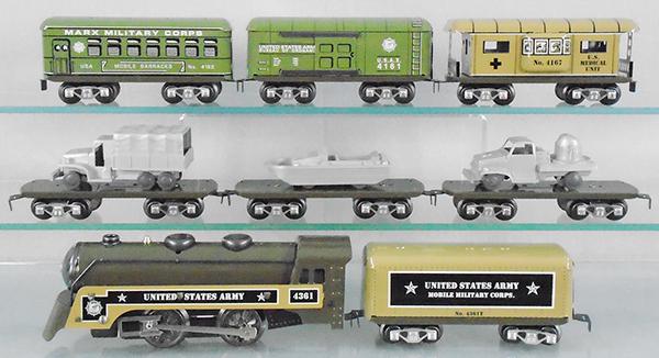 NEW MARX 10271 ARMY TRAIN SET (1 of 3)
