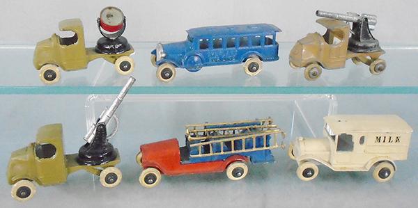 6 TOOTSIETOY VEHICLES (1 of 2)