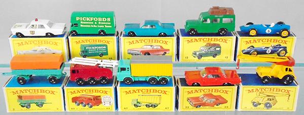 12 MATCHBOX VEHICLES (1 of 2)