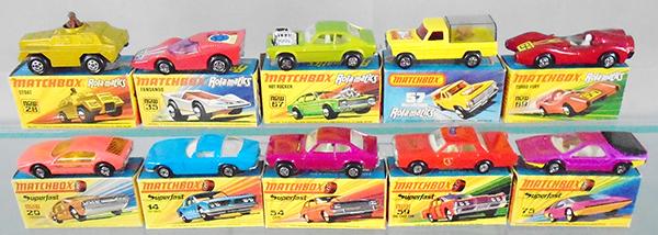 10 MATCHBOX SUPERFASTS (1 of 2)