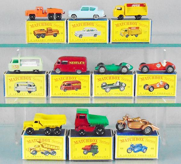 10 MATCHBOX VEHICLES (1 of 2)