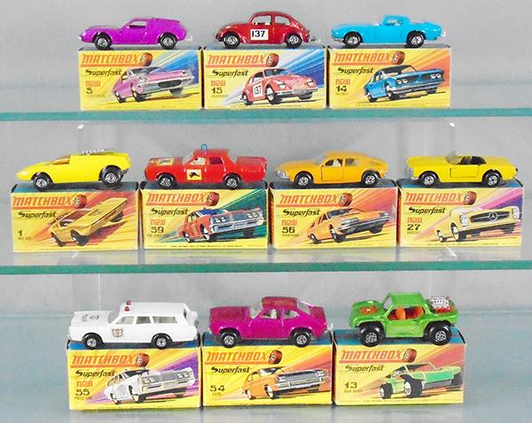 10 MATCHBOX SUPERFASTS (1 of 2)