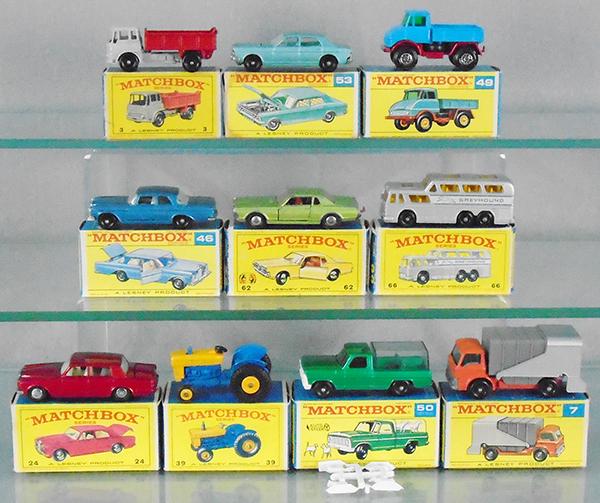 10 MATCHBOX VEHICLES (1 of 2)