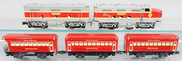 MARX 9624 DIESEL PASSENGER SET (1 of 3)