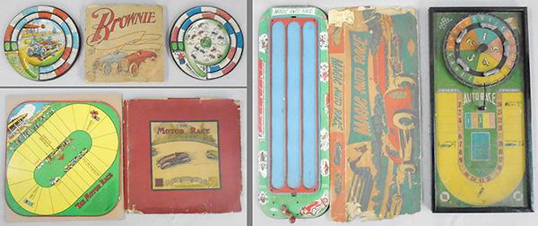 6 EARLY AUTOMOTIVE METAL GAMES (1 of 1)