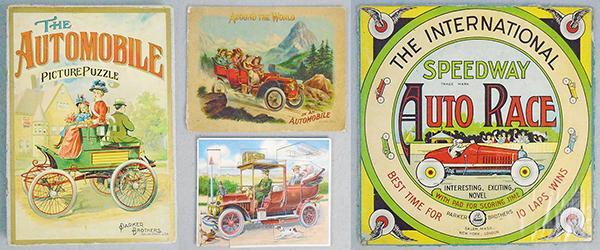 EARLY AUTOMOBILE PUZZLES & GAMES (1 of 1)